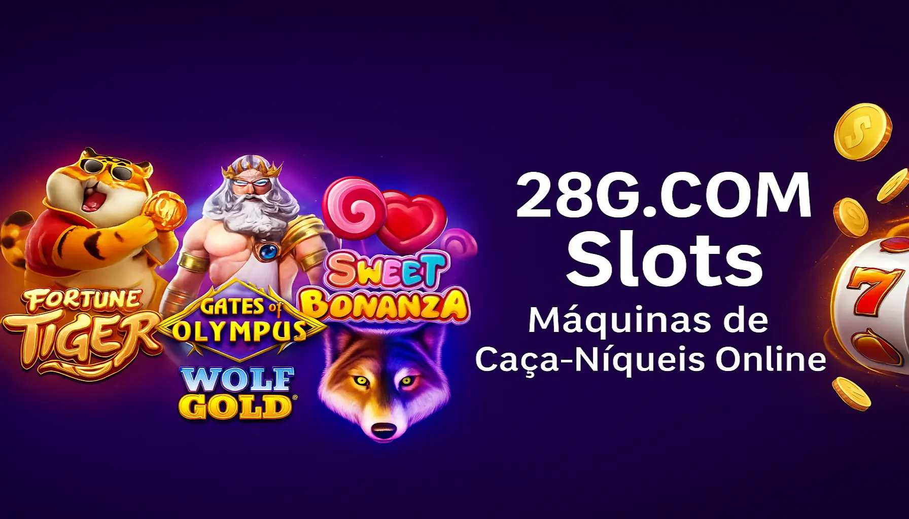 Explore o mundo das slot machines no 28G.COM Casino